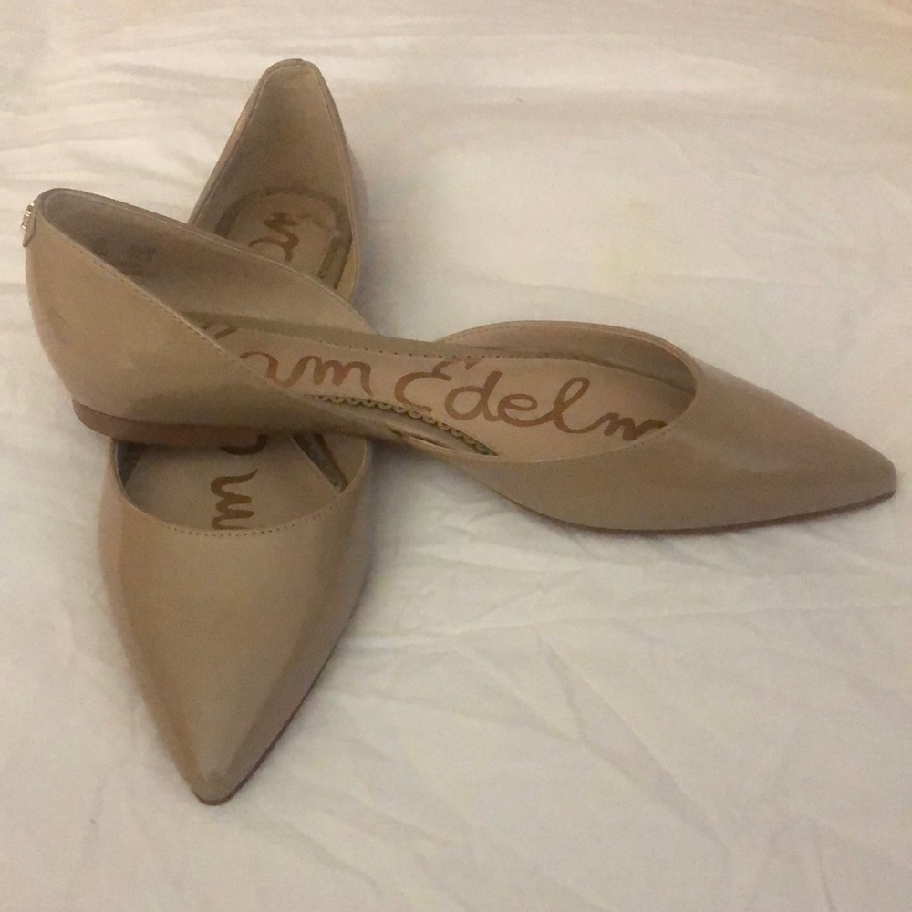 Sam Edelman Rooney Nude D’Orsay Flat, Size 6.5